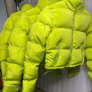 Cropped Puffer Jacket